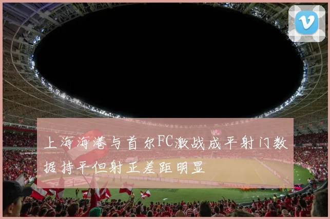 上海海港与首尔FC激战成平射门数据持平但射正差距明显