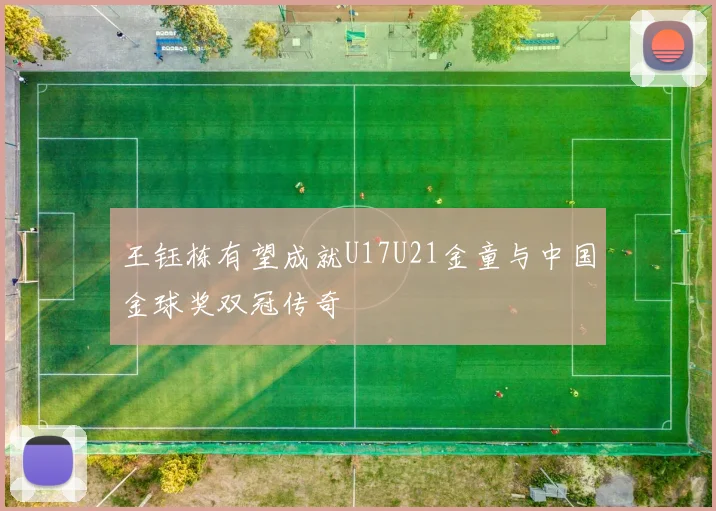 王钰栋有望成就U17U21金童与中国金球奖双冠传奇